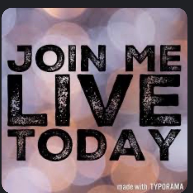 Going Live